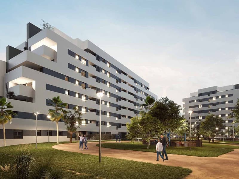Obra nueva Jardines Hacienda del Rosario Edifico Los Poetas en Sevilla (Revista) photo 2
