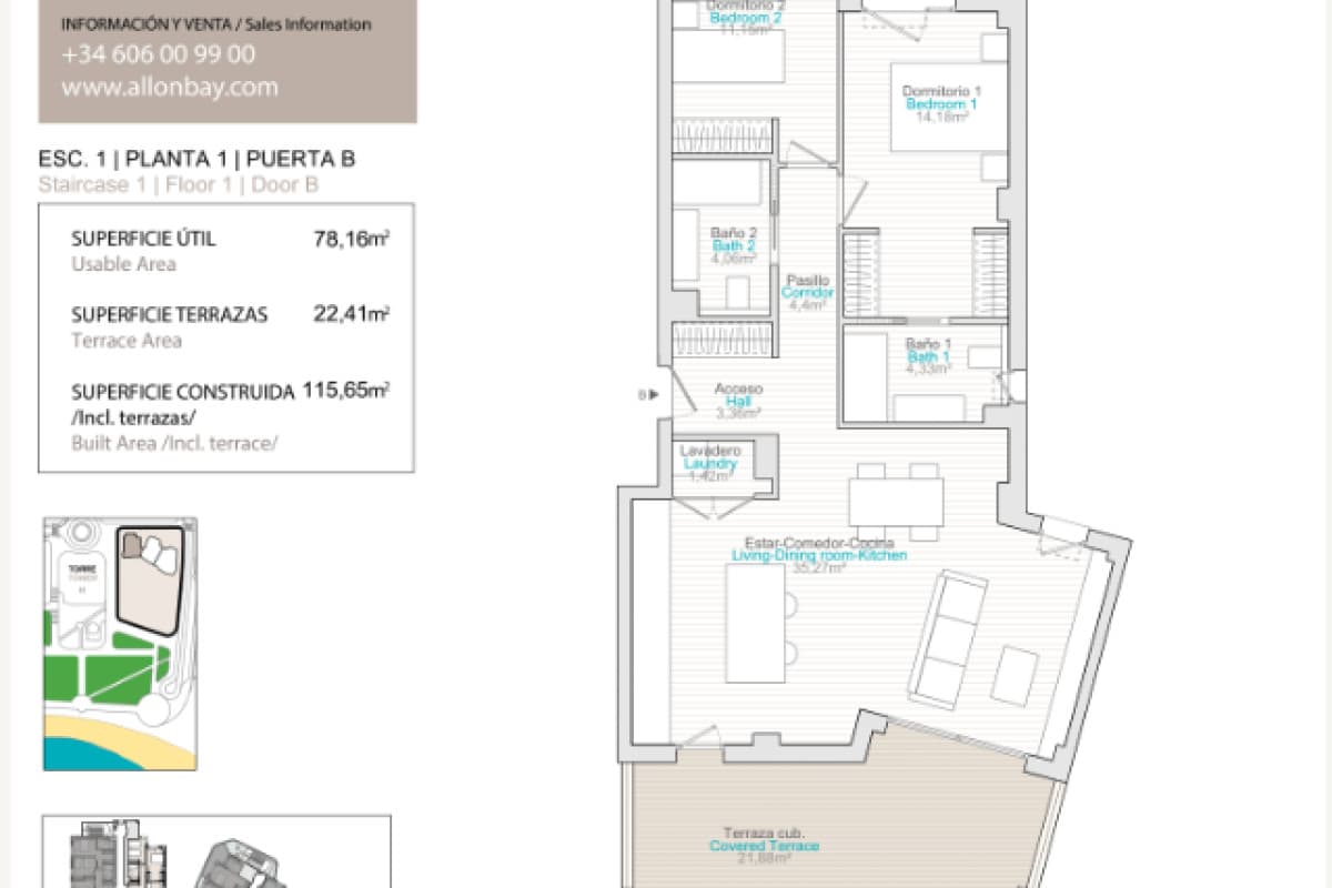 Obra nueva Allon Bay Village AURA en La Villajoyosa / Vila Joiosa (Revista) plan 4