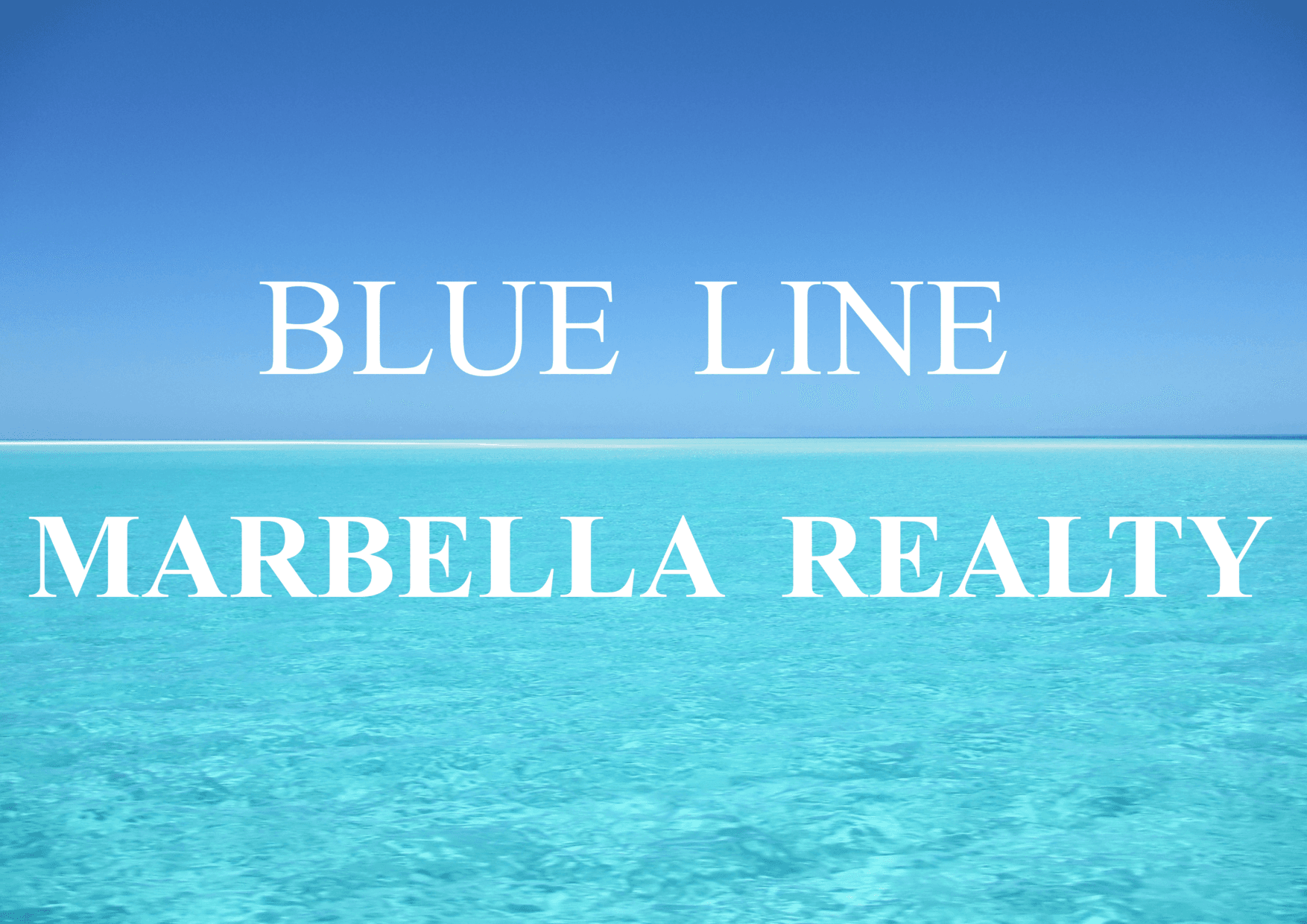 Blue line Marbella Realty