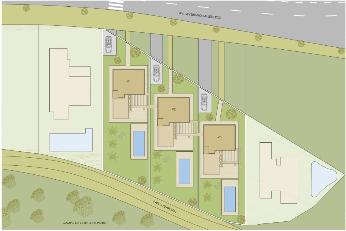 New construction Selene in Campoverde Spring plan 1