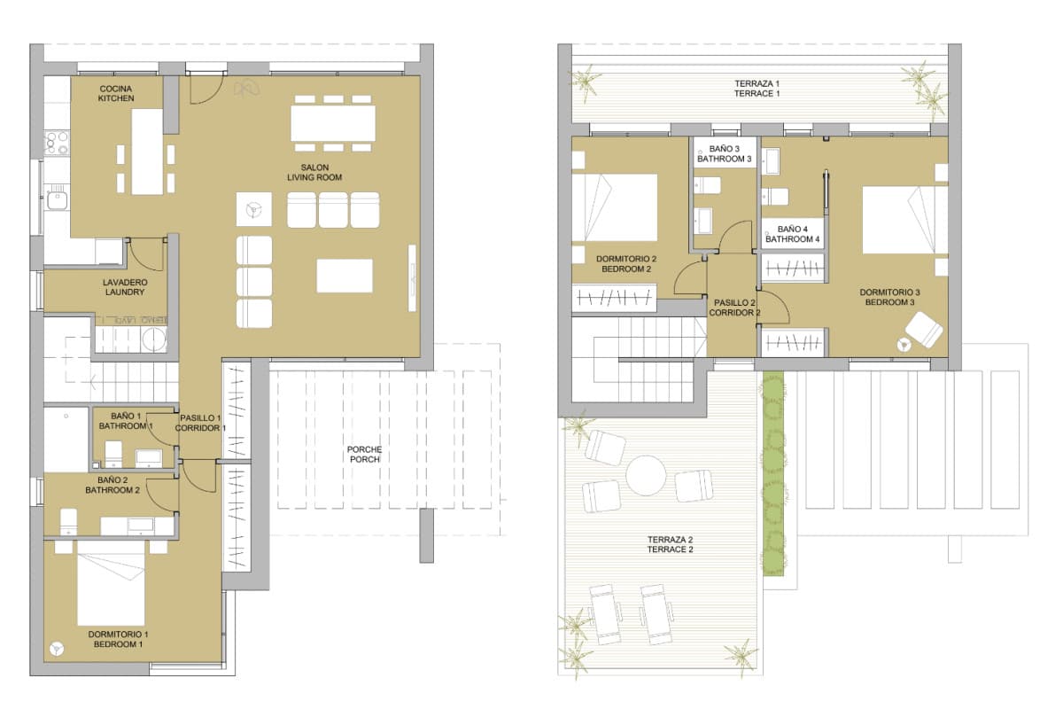 New construction Selene in Campoverde Spring plan 2