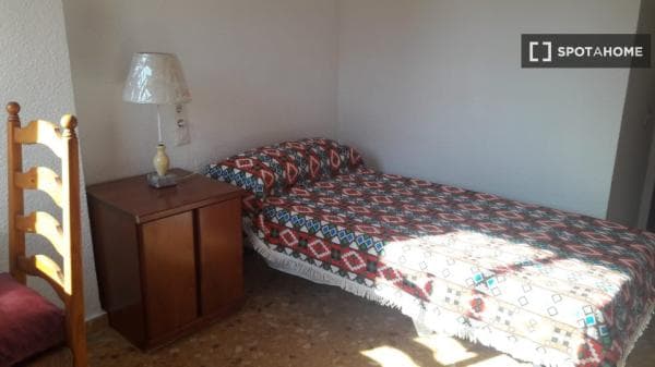 Habitación abierta en apartamento de 4 dormitorios en La Saïdia, Valencia. thumbnail 1