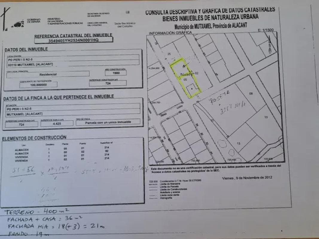 Terreno en venta en Mutxamel, Alicante photo 5
