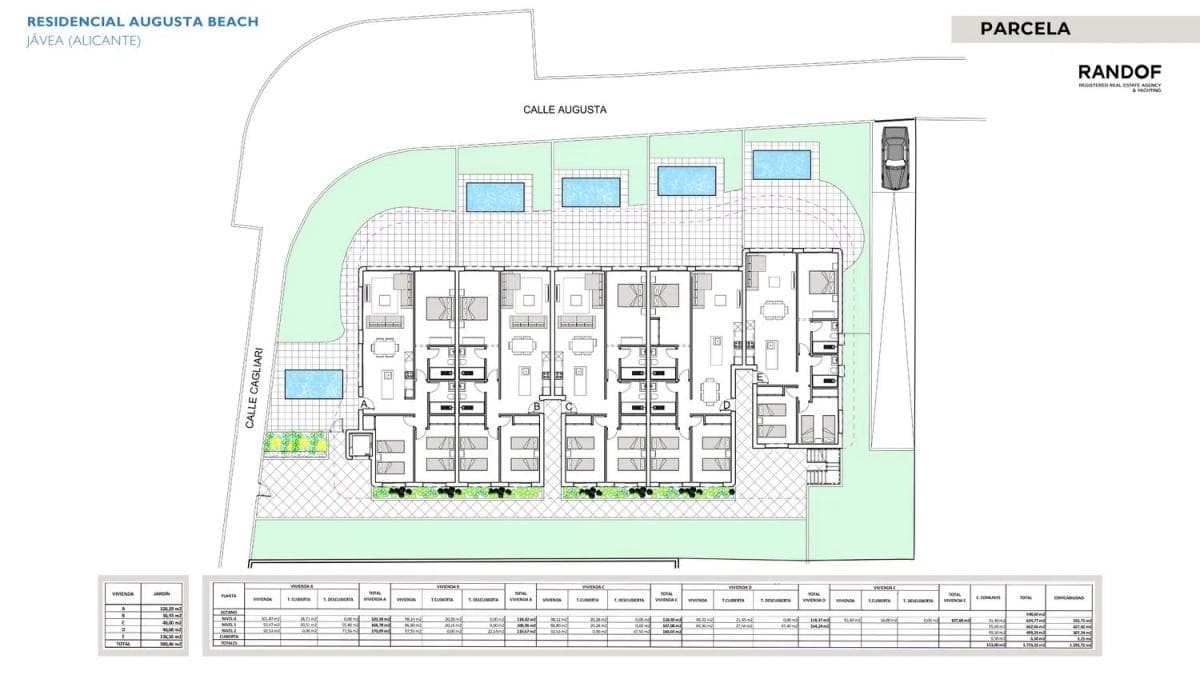 New construction Augusta Beach in Jávea/Xàbia plan 2