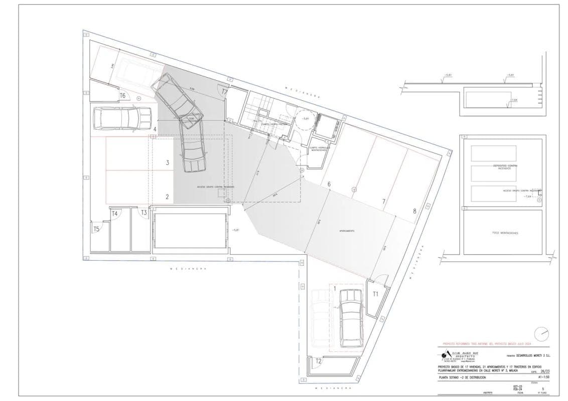 Новостройка CALLE MORETI 3 в Малага plan 1
