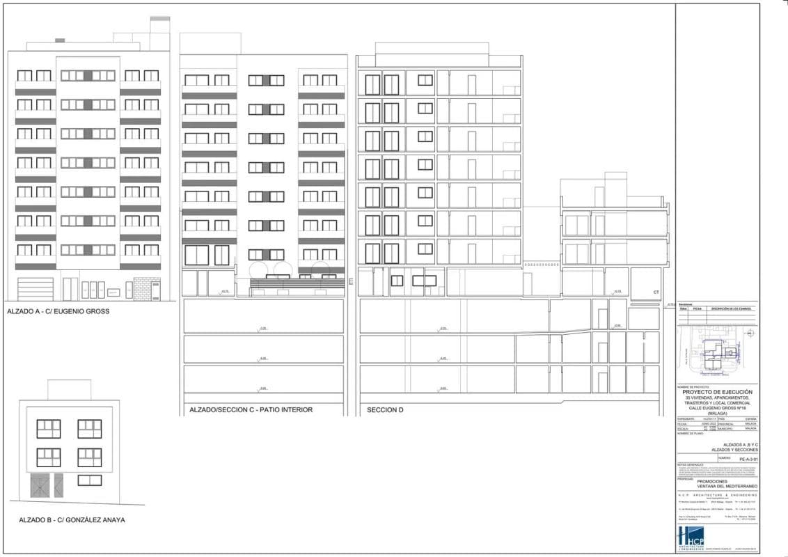 Venta de piso en Calle Eugenio Gross , 18, Málaga
plan 1