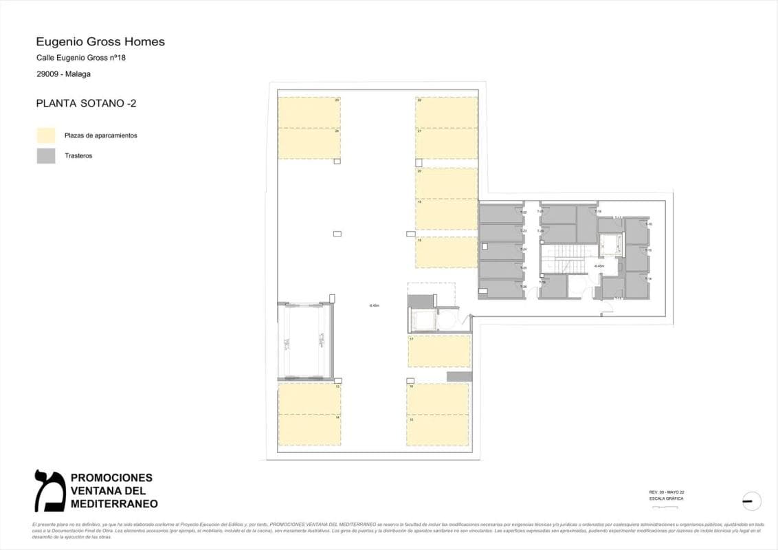 Venta de piso en Calle Eugenio Gross , 18, Málaga
plan 5