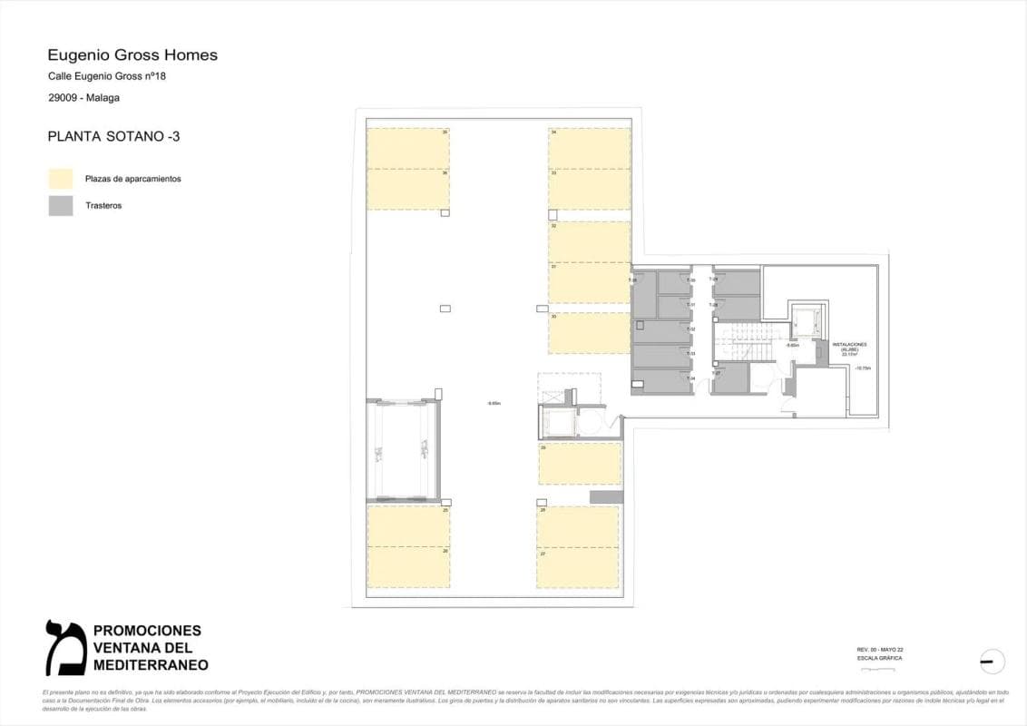 Venta de piso en Calle Eugenio Gross , 18, Málaga
plan 6