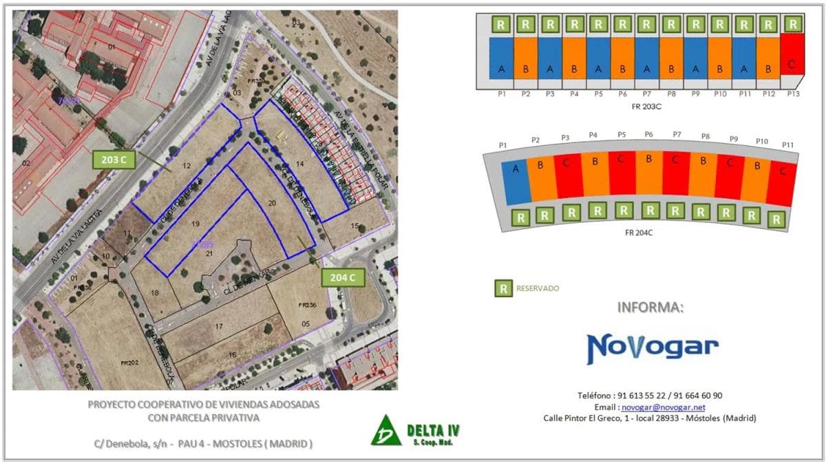 Nowa nieruchomość Delta w Móstoles plan 1