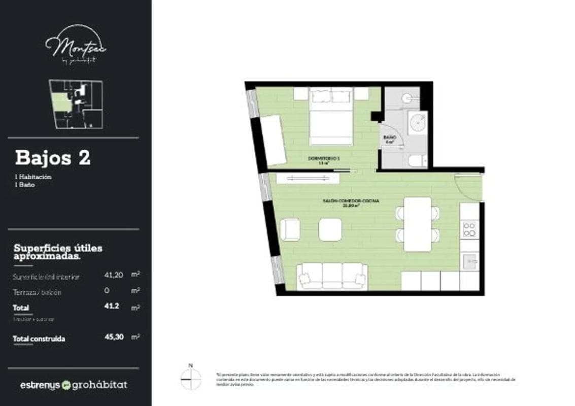 Obra nueva MONTSEC en Barcelona (Revista) plan 1