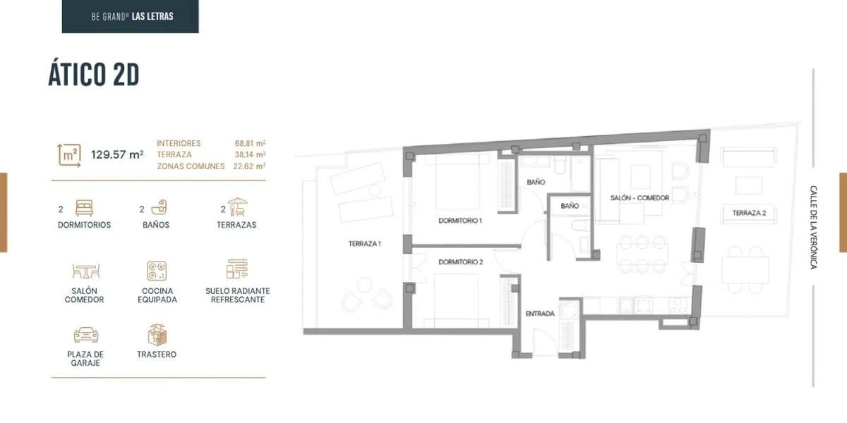 Venta de ático en Fucar, 5, Madrid plan 3