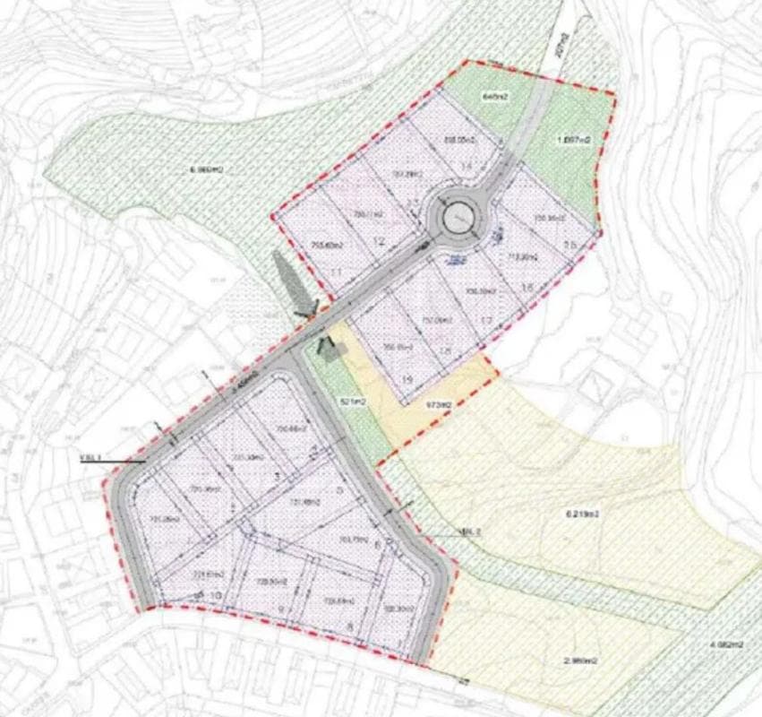 Obra nueva Can Cobet en Argentona (Revista) plan 1