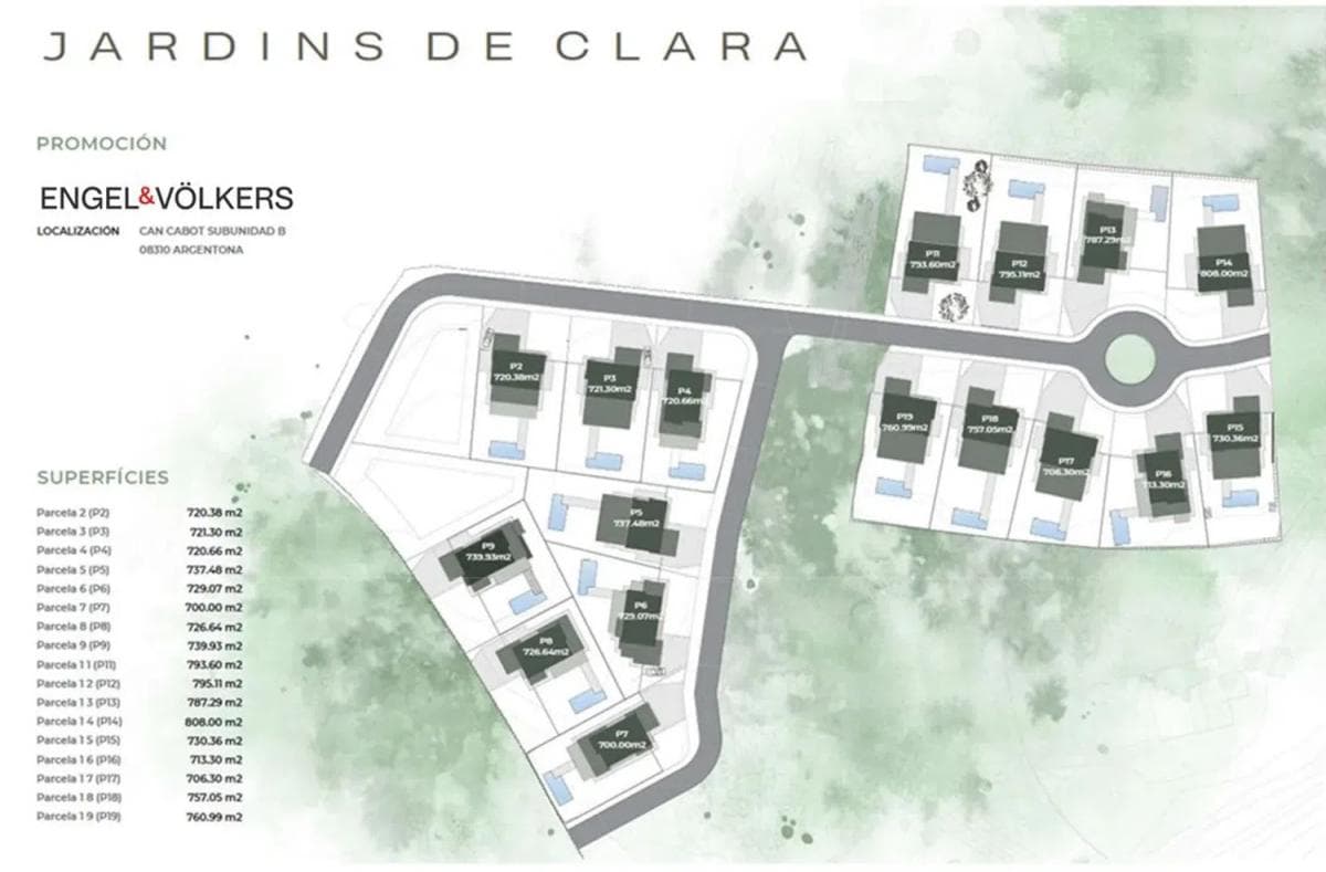 Obra nueva Can Cobet en Argentona (Revista) plan 2