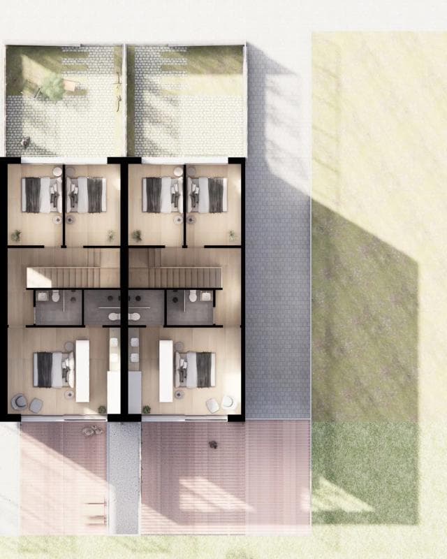 Obra nueva Progrés 136 en Torelló (Revista) plan 2