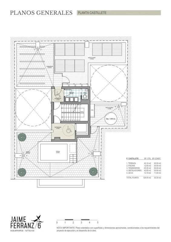 Obra nueva AT Jaime Ferranz 6 en Sevilla (Revista) plan 3