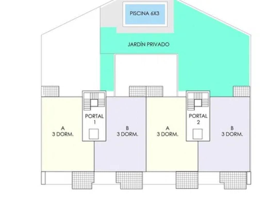 Obra nueva Las Terrazas de Berrocales en Madrid (Revista) plan 1