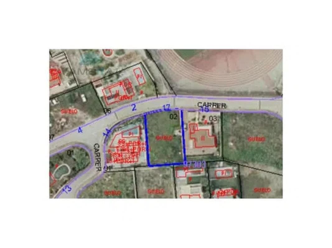 Terreno en venta en Pego, Alicante plan 1
