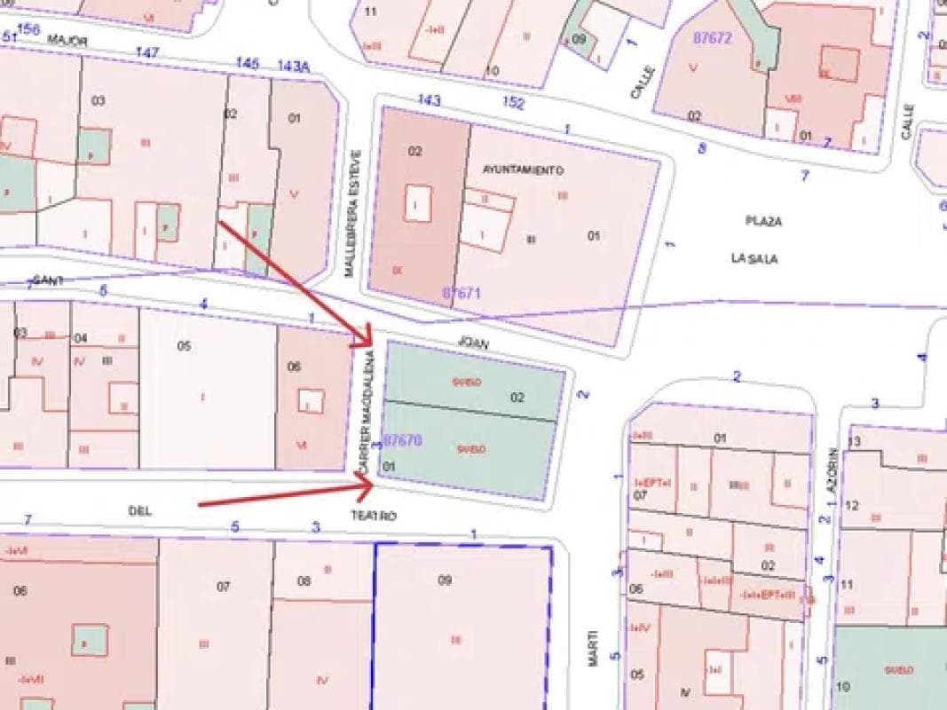 Terreno en venta en Monovar, Alicante plan 1