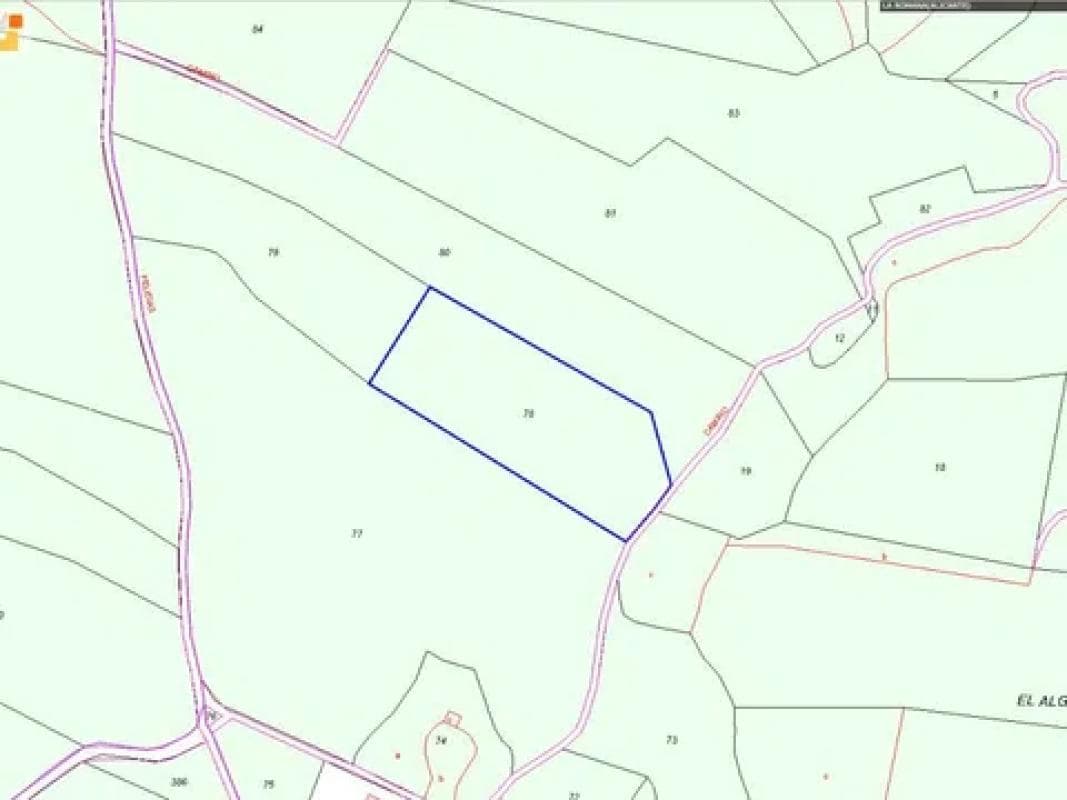 Terreno en venta en La Romana, Alicante plan 1