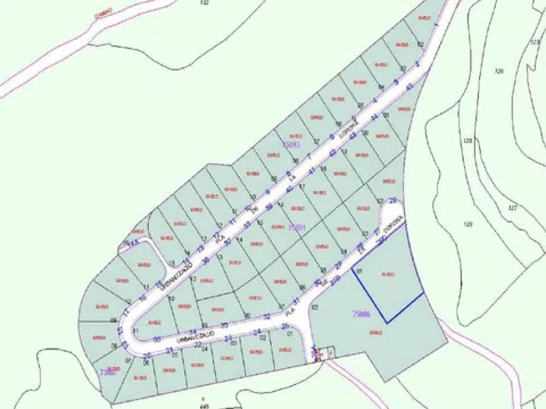 Terreno en venta en Vall de Ebo, Alicante plan 1