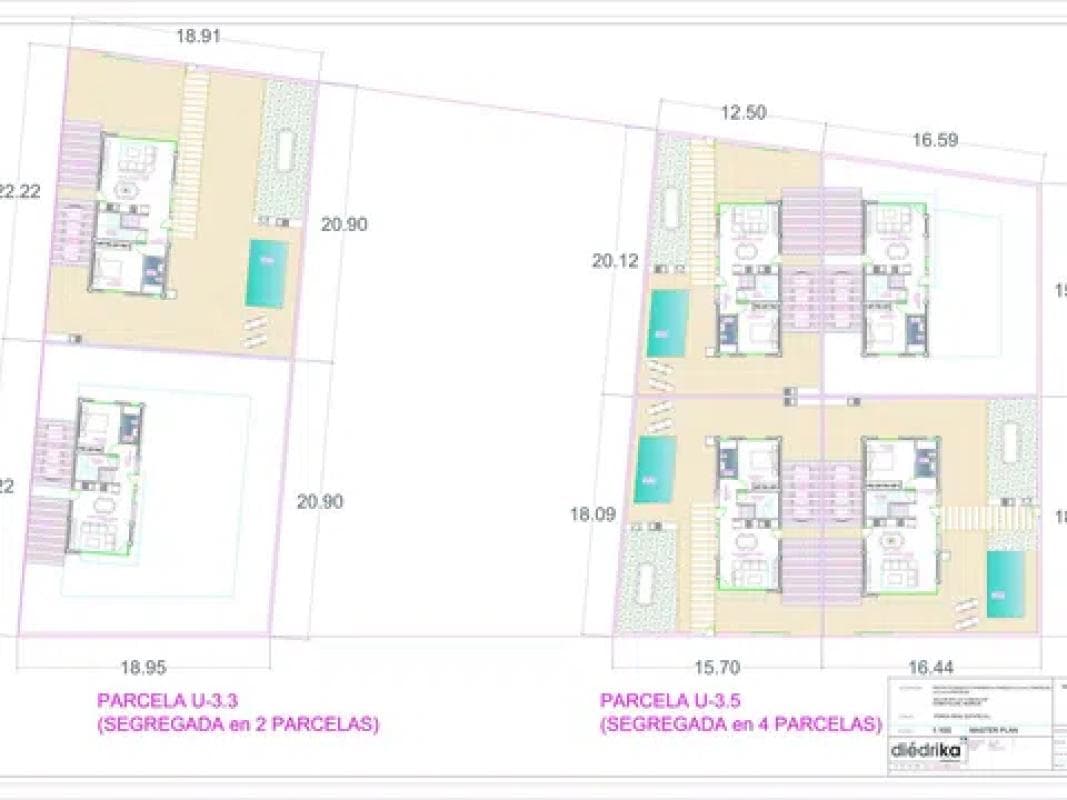 Venta de chalet independiente en Calle Maestra Rosario Vivancos s/n, Murcia
plan 1
