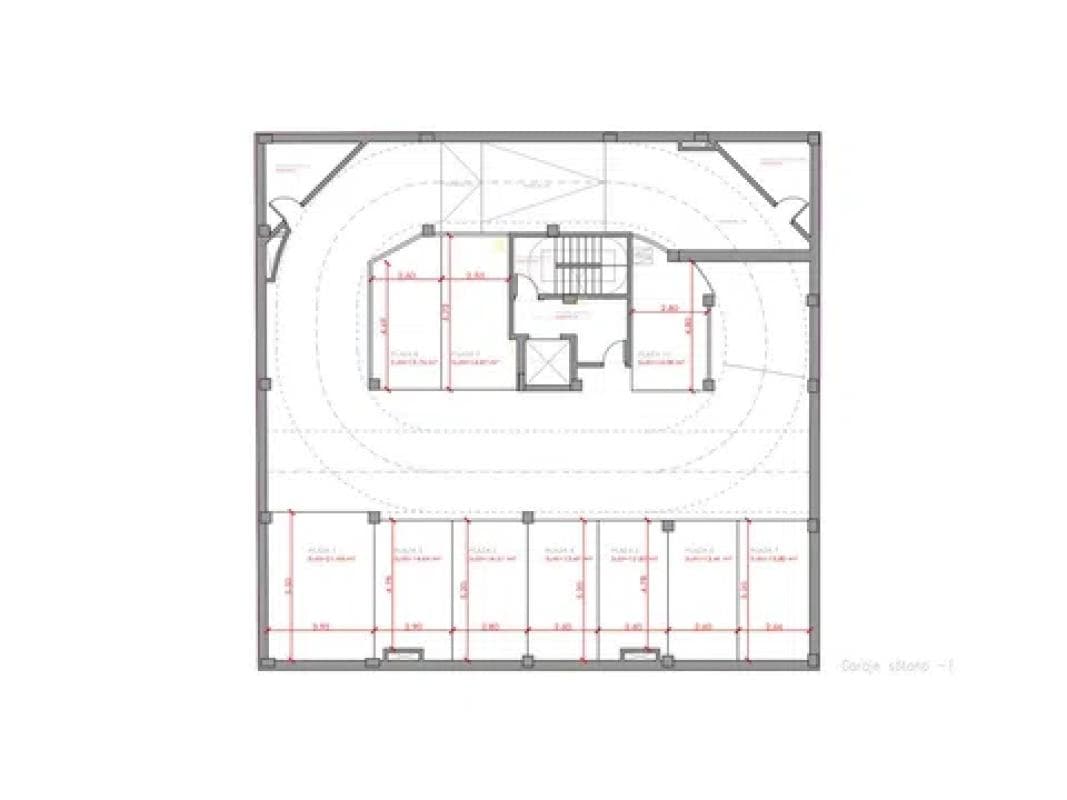 Obra nueva Marqués de Montortal 16 en València (Revista) plan 1