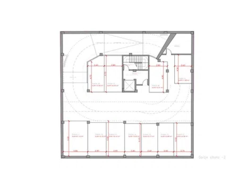 Obra nueva Marqués de Montortal 16 en València (Revista) plan 2
