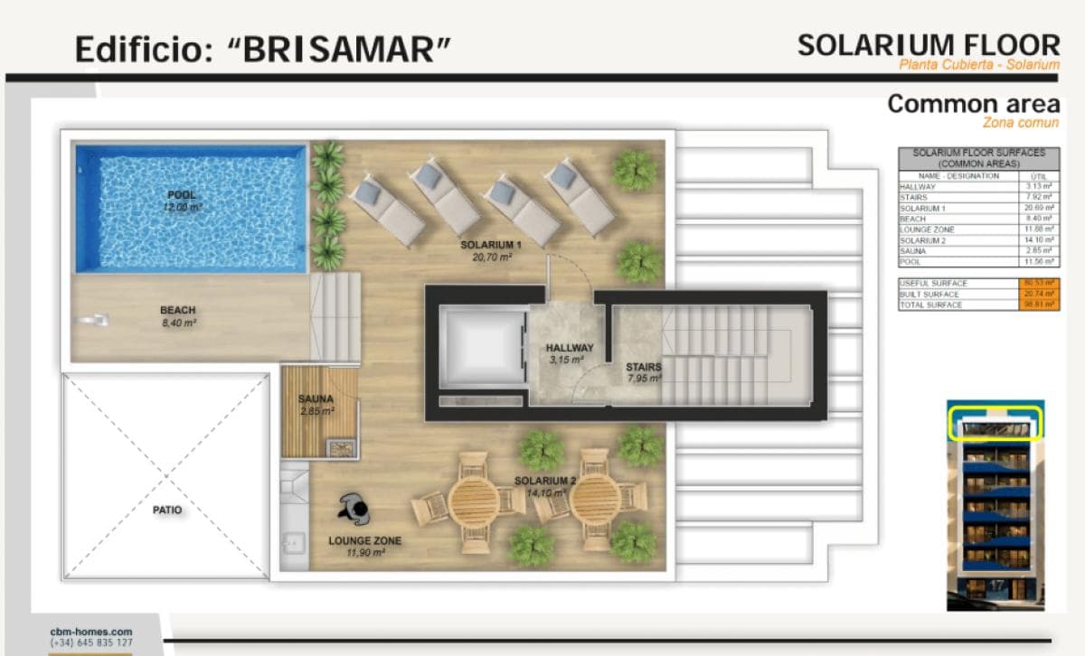 Venta de piso en Calle Beniajan, 15, Torrevieja
plan 7
