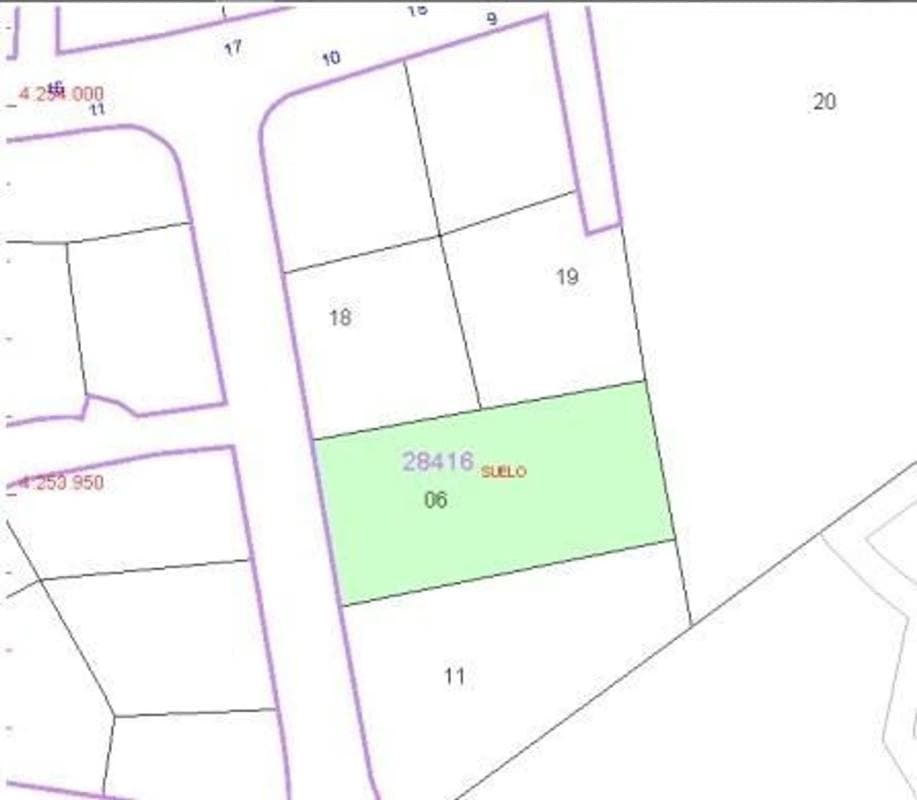 Terreno en venta en Mutxamel, Alicante plan 1
