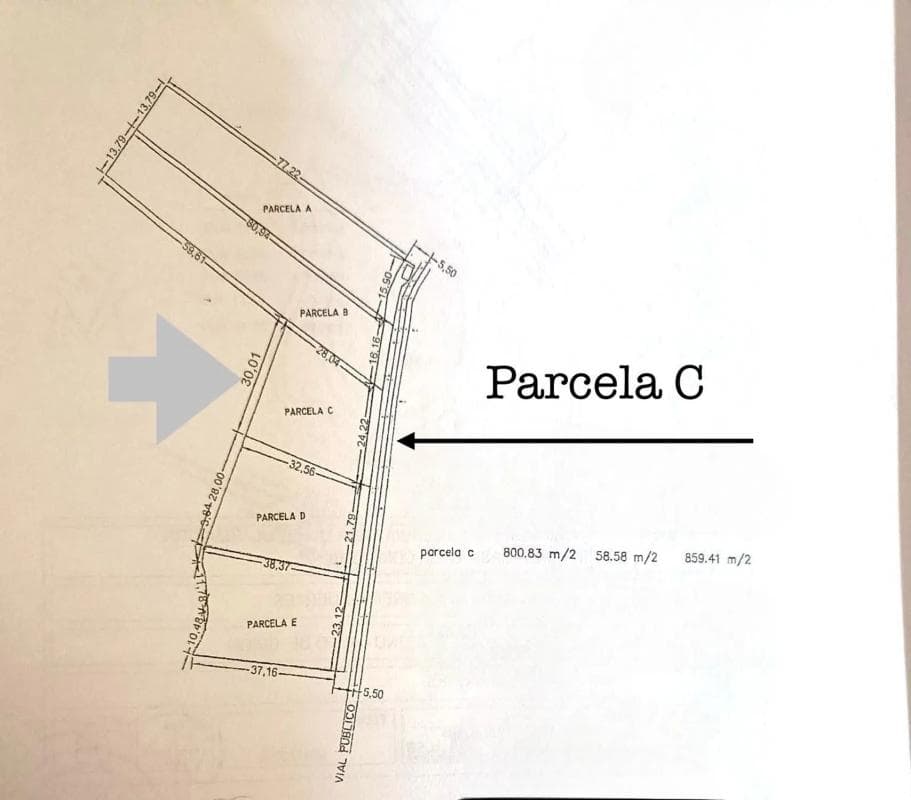 Terreno en venta en Brion, A Coruña plan 1