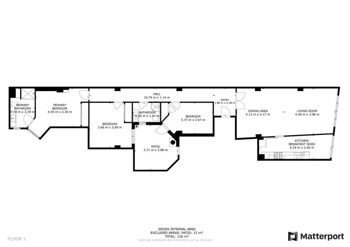 Sale of apartment in Calle Sant Pere, Altea
plan 1