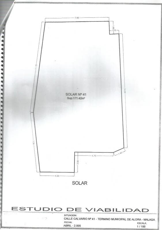 Terreno en venta en Alora, Malaga plan 3
