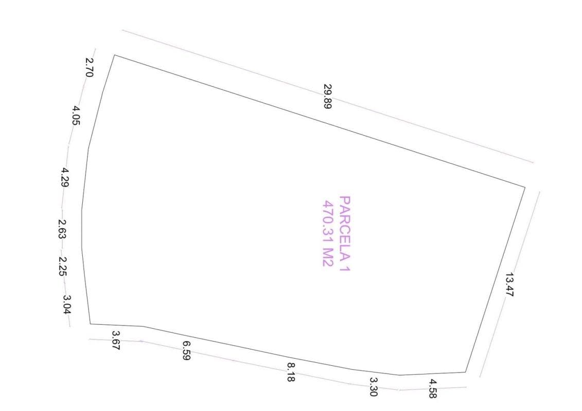 Land for sale in Torrox, Malaga plan 3
