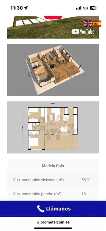 Terreno en venta en Coin, Malaga plan 2
