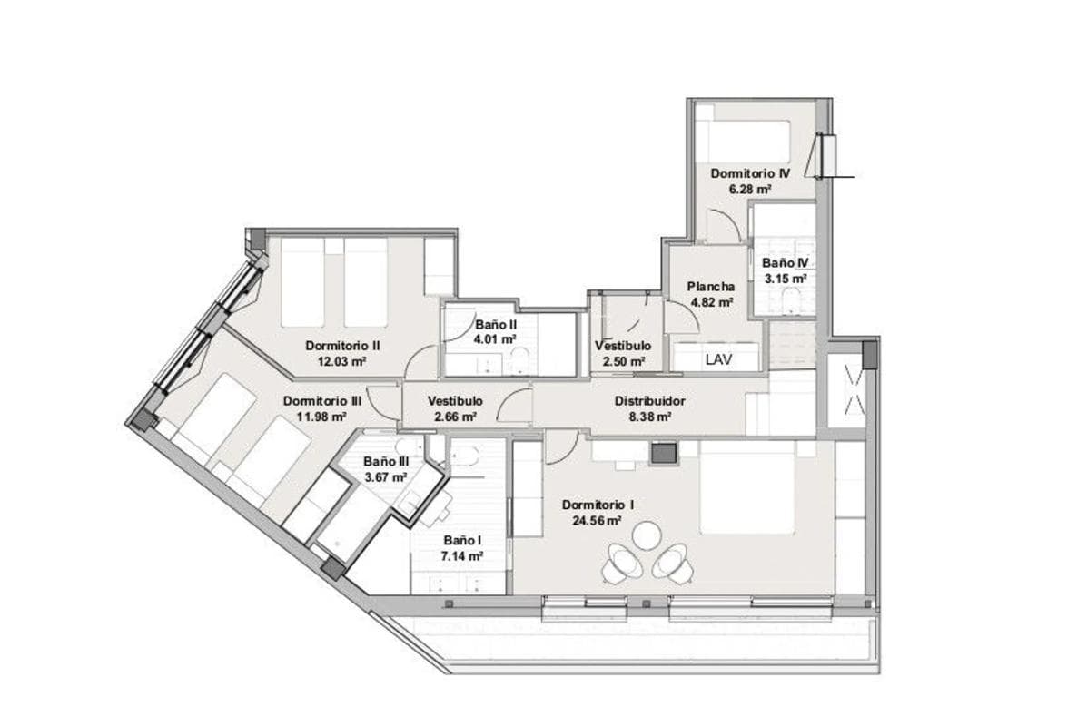 Venta de duplex en Calle Castelló, 108, Madrid plan 1