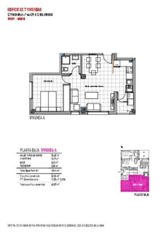 Sprzedaż poddasza w Calle de Pinos Baja, 64, Madryt plan 3