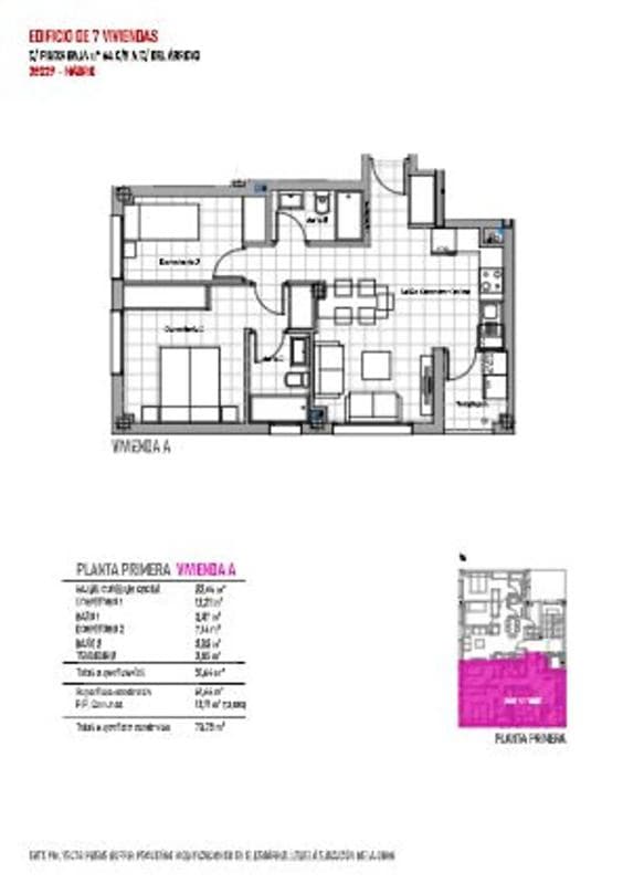 Sprzedaż poddasza w Calle de Pinos Baja, 64, Madryt plan 7