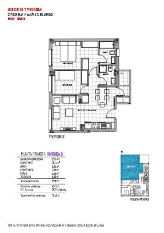 Sprzedaż poddasza w Calle de Pinos Baja, 64, Madryt plan 8