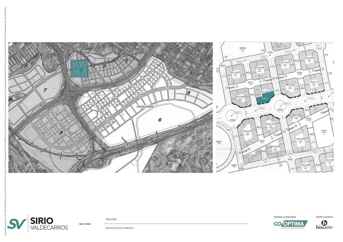 Obra nueva Sirio Valdecarros en Madrid (Revista) plan 1
