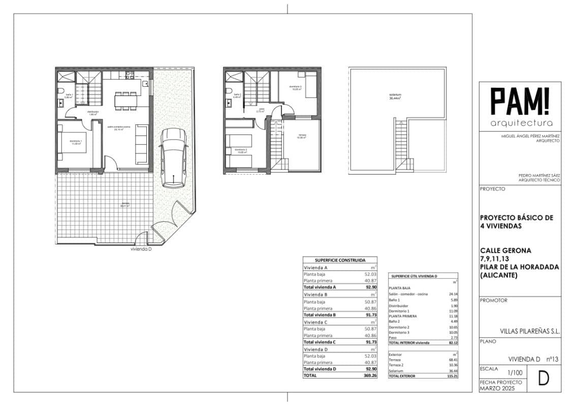 Venta de chalet adosado en , Pilar de la Horadada plan 5