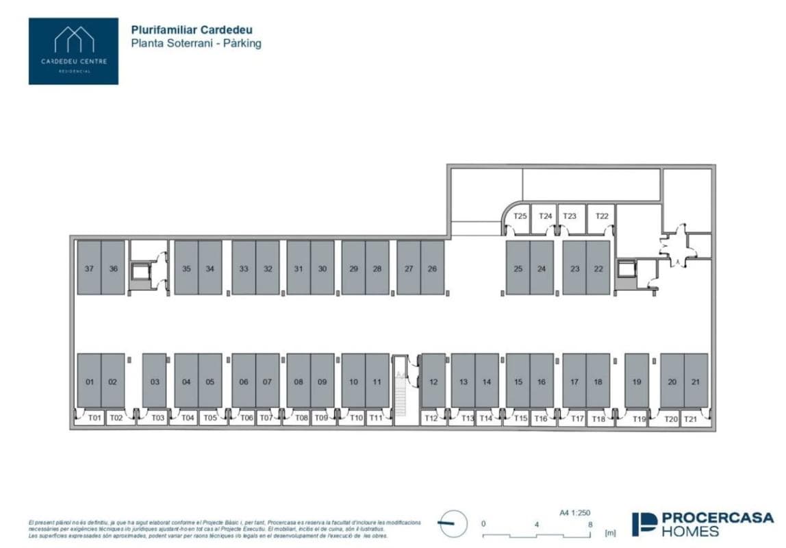 Obra nueva Cardedeu Centre Residencial en Cardedeu (Revista) plan 3