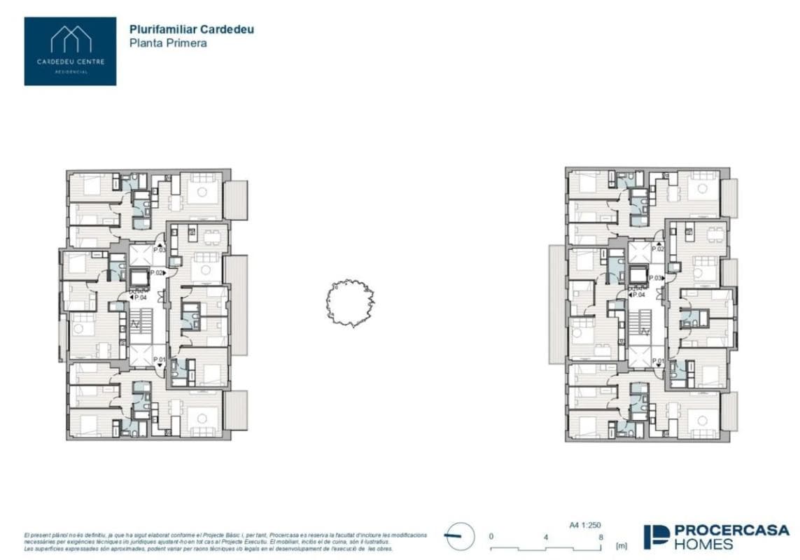 Obra nueva Cardedeu Centre Residencial en Cardedeu (Revista) plan 4
