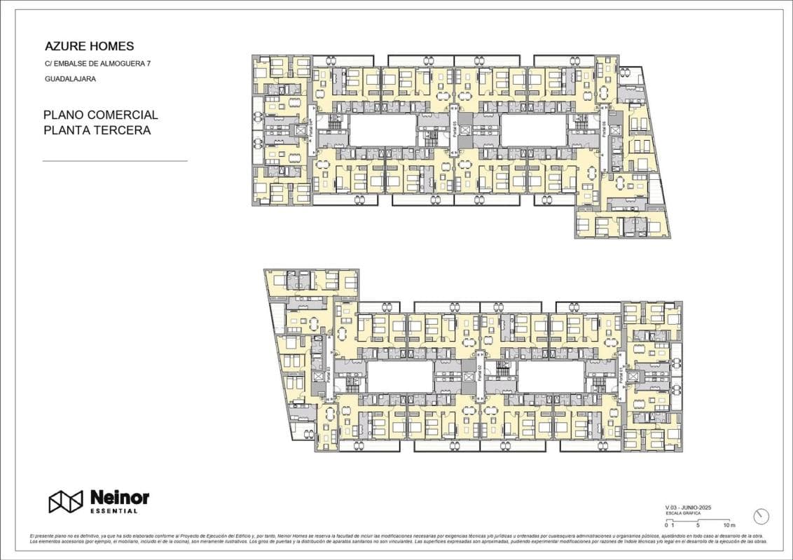 Obra nueva Azure Homes en Guadalajara (Revista) plan 4