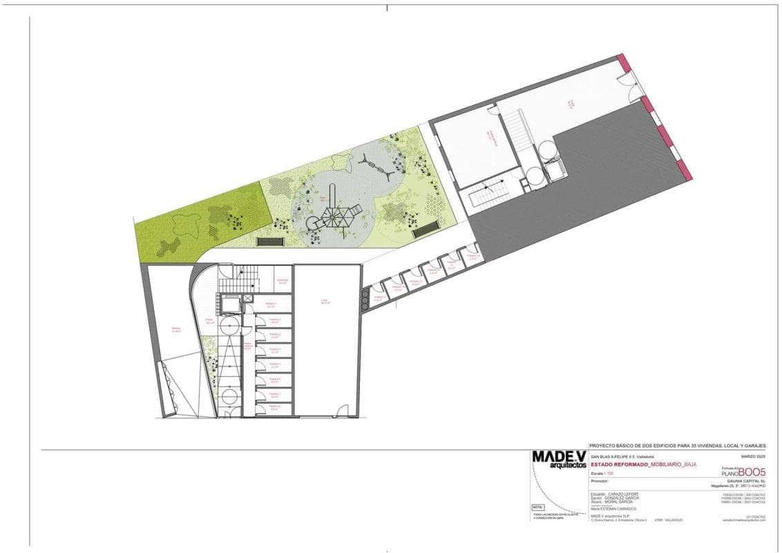 Nowa nieruchomość Residencial Los Austrias w Valladolid plan 1