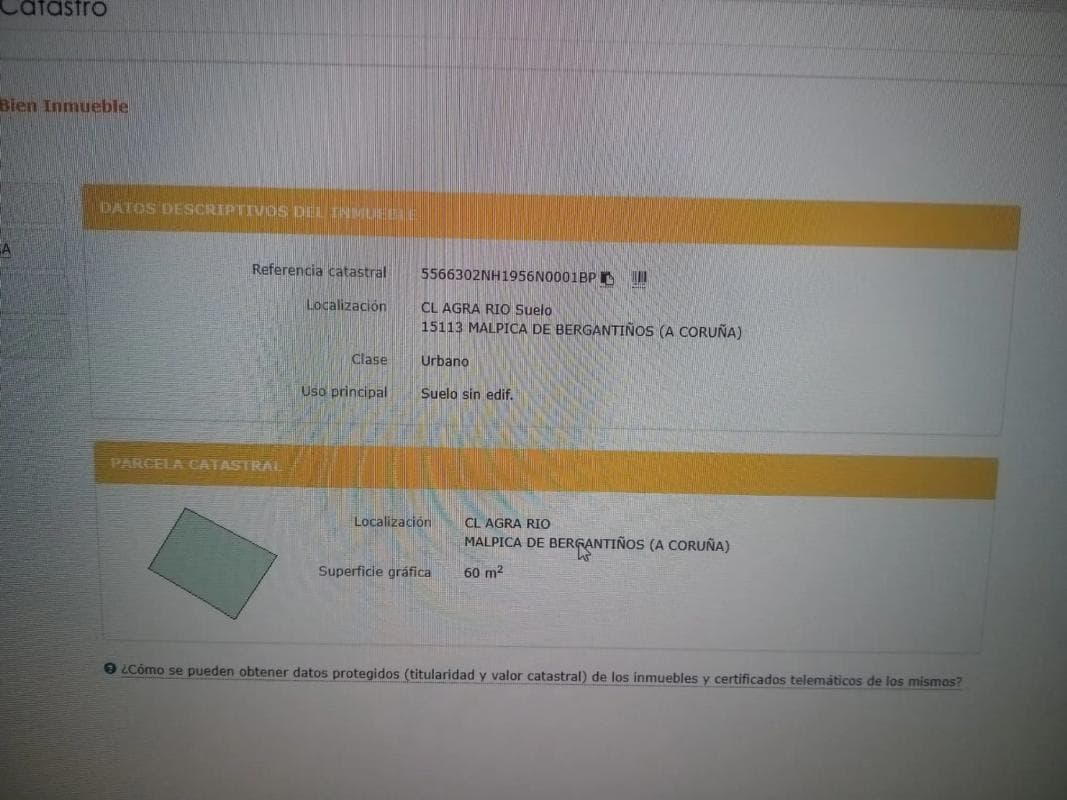 Terreno en venta en Malpica de Bergantiños, A Coruña photo 3