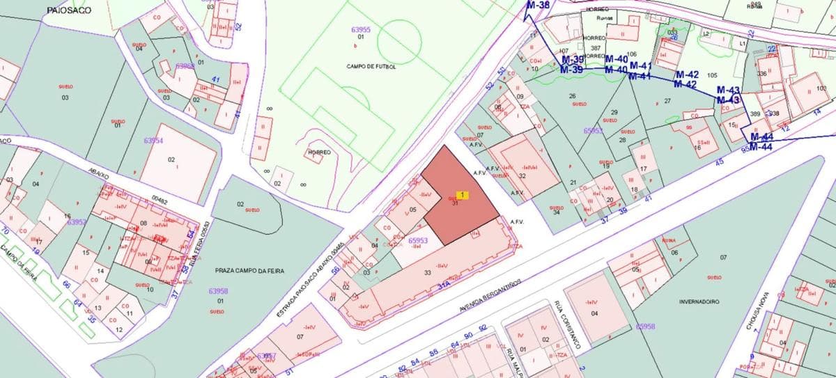Terreno en venta en Laracha, A Coruña plan 1