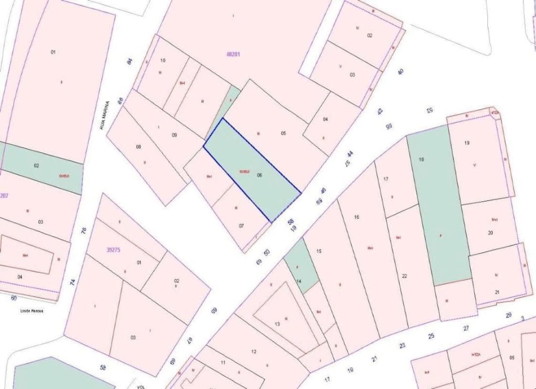 Terreno en venta en Betanzos, A Coruña plan 1