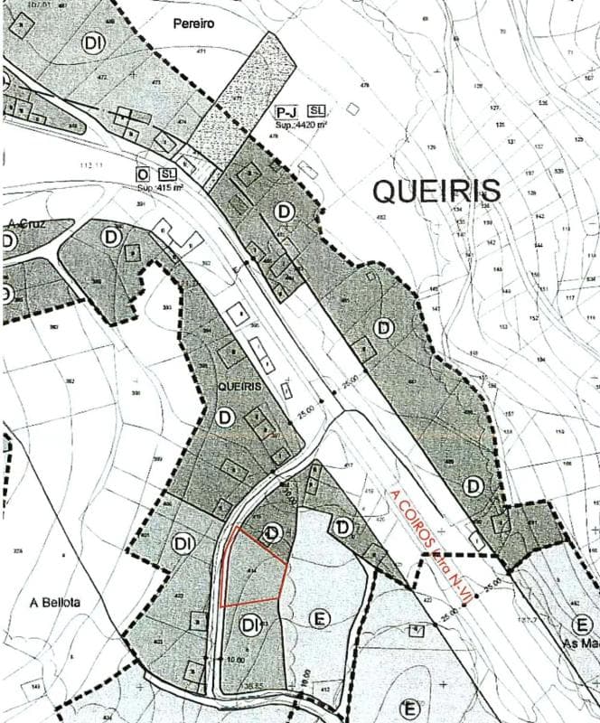 Terreno en venta en Coiros, A Coruña plan 1