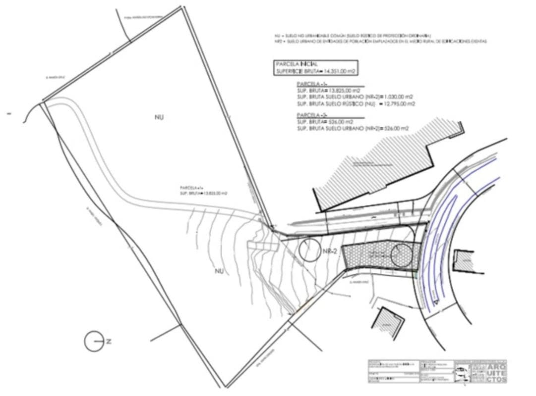 Terreno en venta en Betanzos, A Coruña plan 1