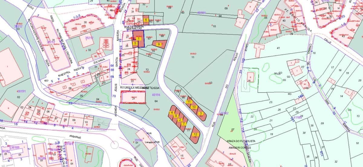 Terreno en venta en Betanzos, A Coruña plan 1